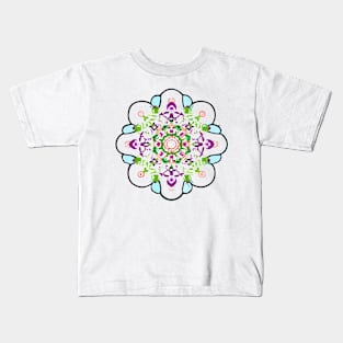 mandala Clamber Paintmandala Creep Pencil Kids T-Shirt